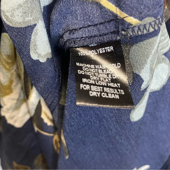 Lulu’s Love and Light Blue Floral Print Midi Ruffle Wrap Dress - Picture 6 of 9